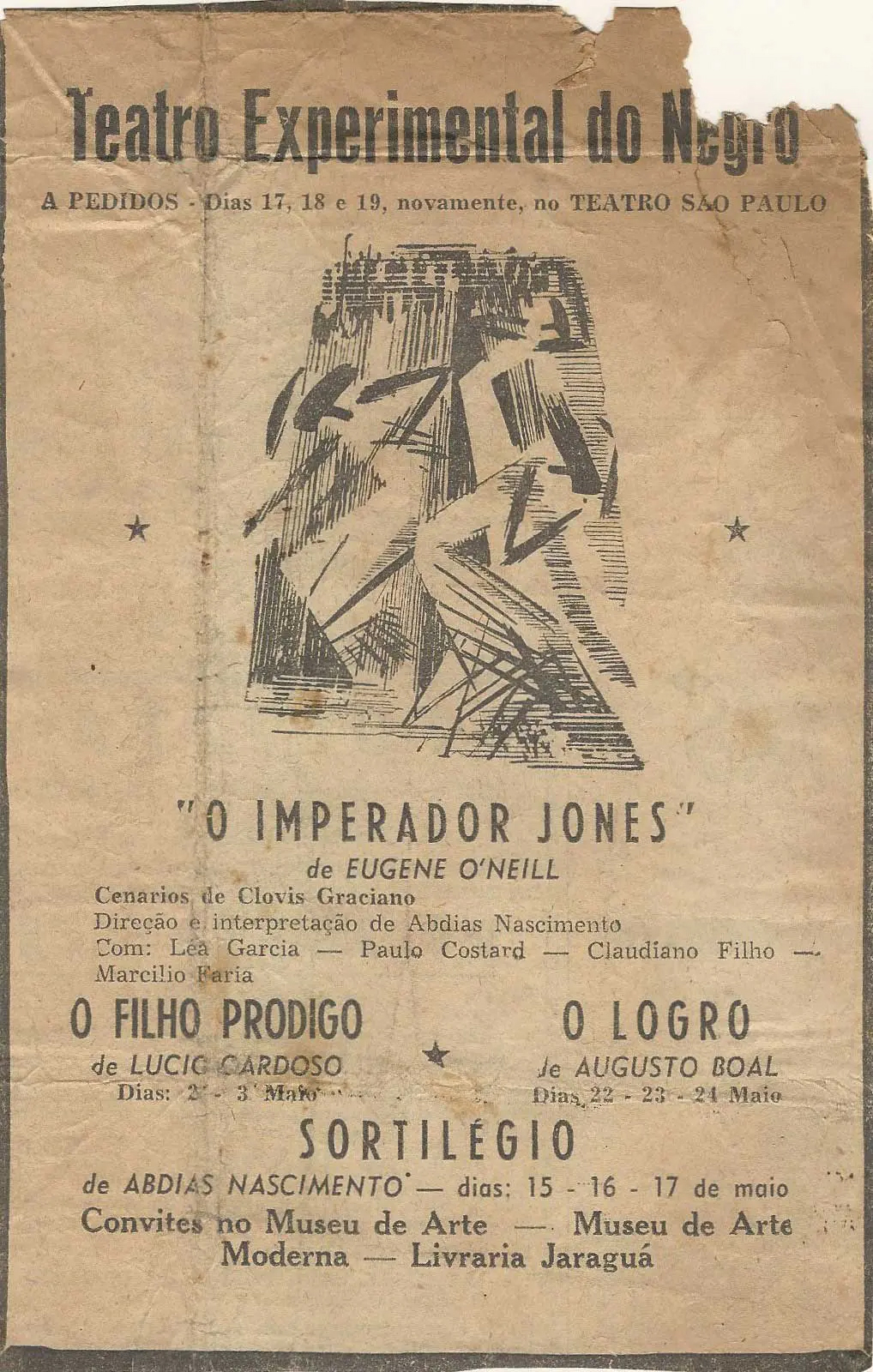 FIG 02 1953 Teatro Experimental do Negro poster